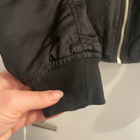 Topshop Petite Bomber Coat (size 4) - Picture 6 of 11